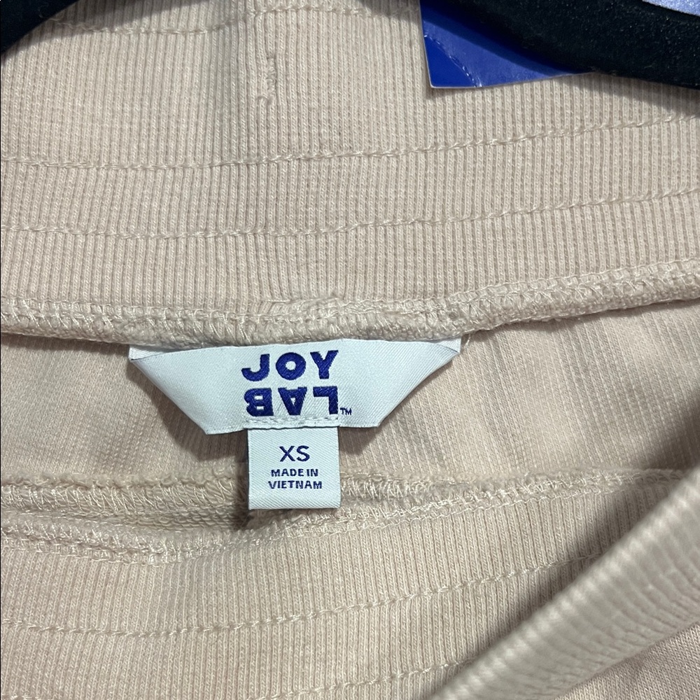 JoyLab Blush Ribbed Lounge Pants - Picture 2 of 3